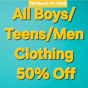 Stylish Boys/Young Men's Apparel Sale, Includes Uniform Pants & Polos